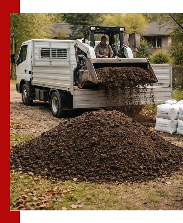 Доставка садовой земли в больших объёмах в Сасове