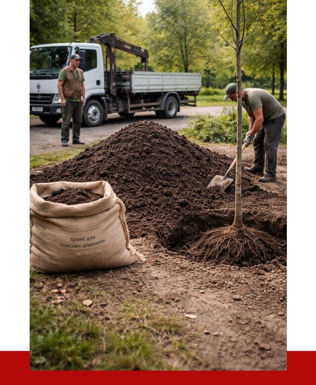 Грунт для посадки деревьев в Сасове от 1213 р. | ПРОНЕРУДСсв
