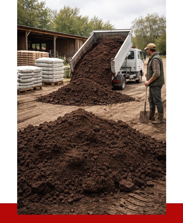 Купить торф с доставкой в Сасове от 4244 р. за куб | ПРОНЕРУДСсв