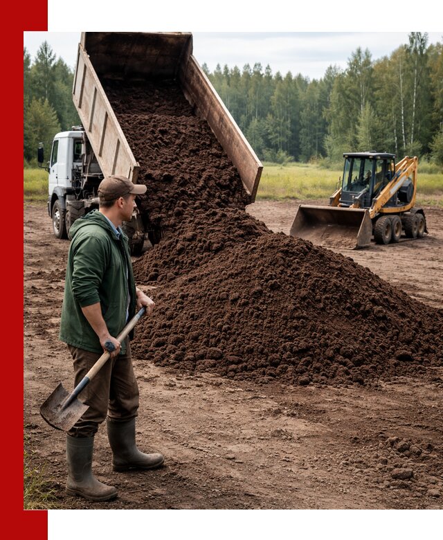 Купить верховой торф с доставкой в Сасове для садоводства и растений