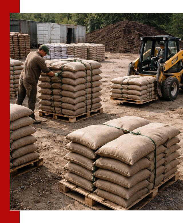 Доставка торфа в мешках по выгодным ценам в Сасове