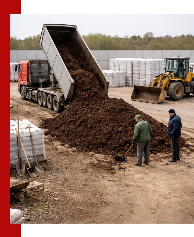 Доставка торфяных смесей оптом и в розницу в Сасове