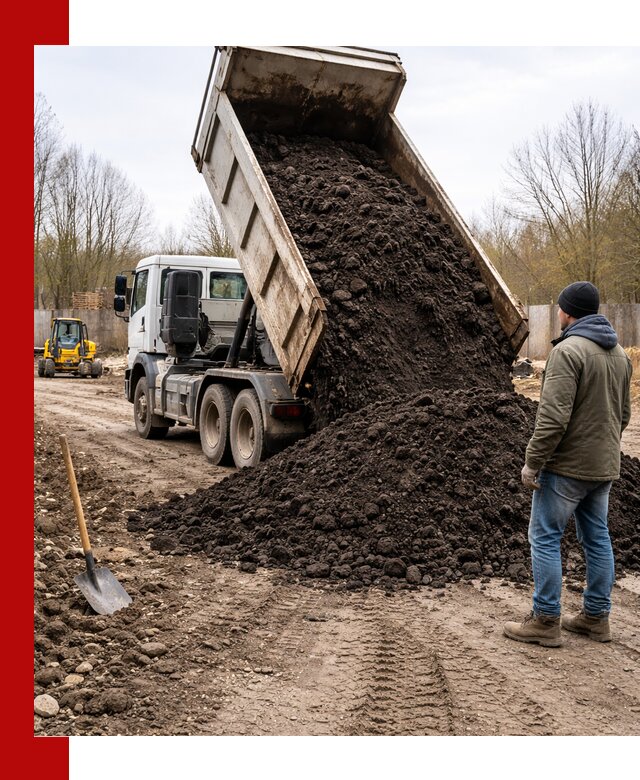Доставка чернозема навалом в Сасове быстро и выгодно