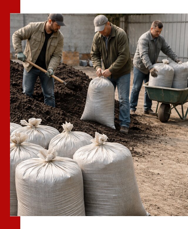 Купить чернозем в мешках с доставкой в Сасове