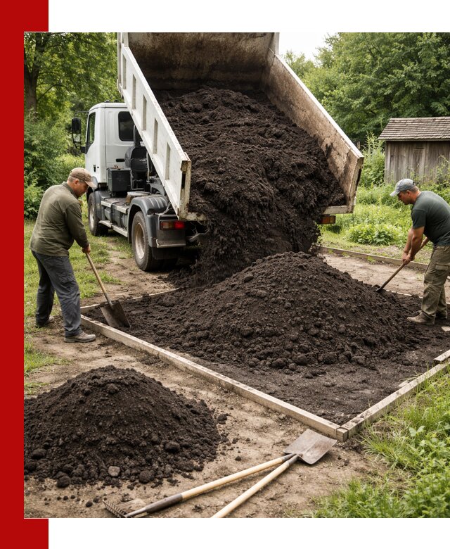 Купить чистый чернозем для огорода с доставкой в Сасове