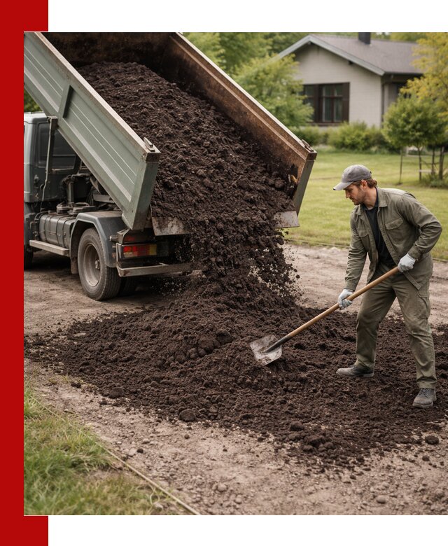 Чернозем для газона с доставкой в Сасове быстро и качественно