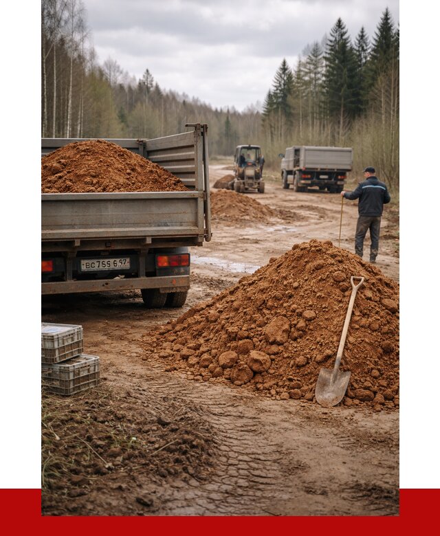 Глина и суглинки в Сасове от 4547 р. за куб | ПРОНЕРУДСсв