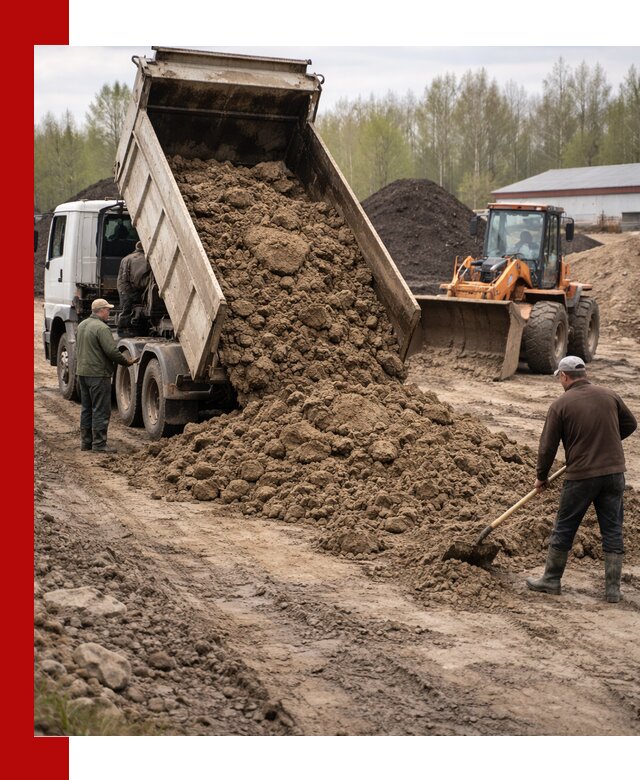 Доставка глин и суглинков в Сасове оптом и вкрай