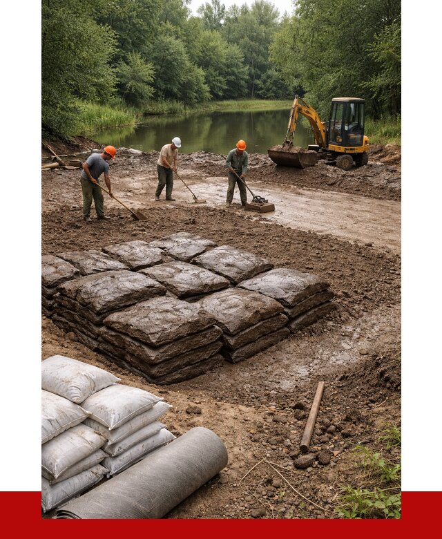 Купить глину для пруда в Сасове от 4547 р. с доставкой | ПРОНЕРУДСсв