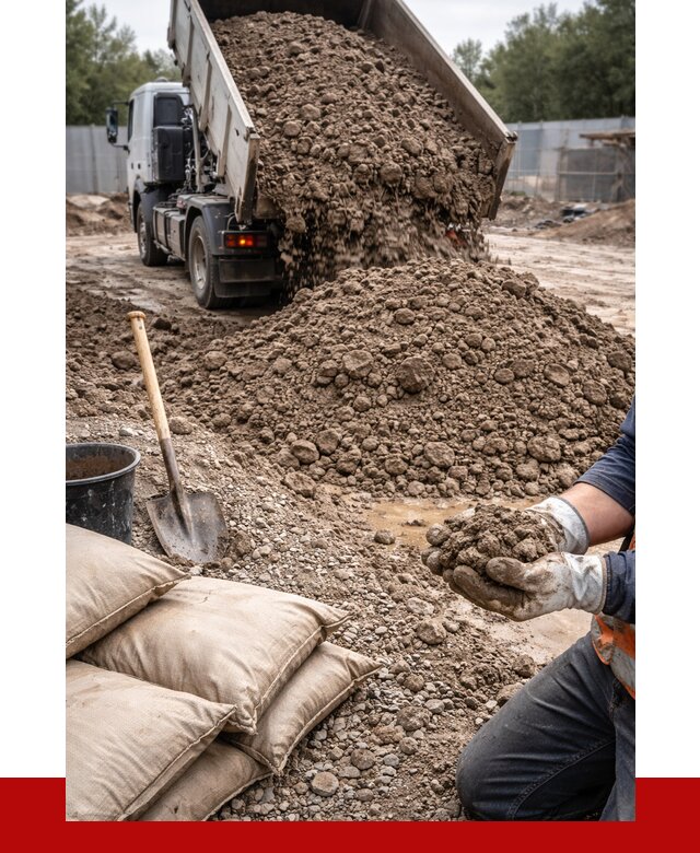 Купить глина для засыпки в Сасове от 1213 р. за куб | ПРОНЕРУДСсв