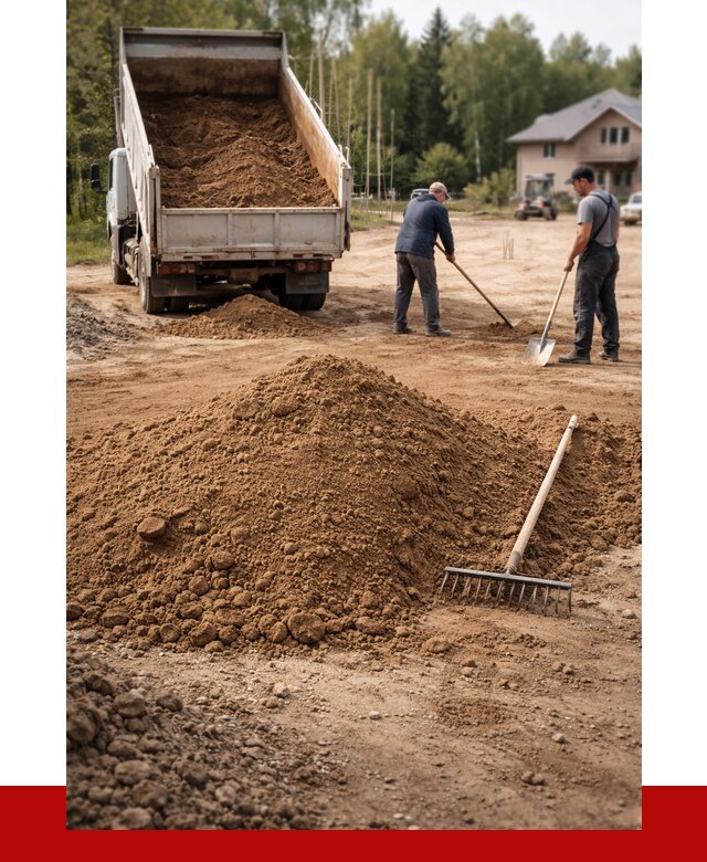 Суглинок для планировки в Сасове с доставкой от 4244 р. | ПРОНЕРУДСсв