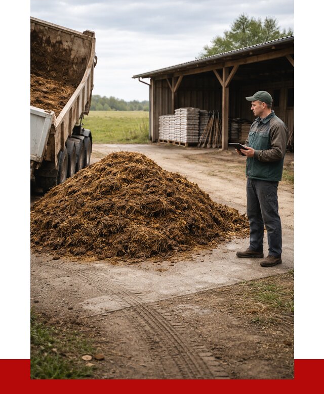 Купить навоз с доставкой в Сасове от 1213 р. за куб | ПРОНЕРУДСсв