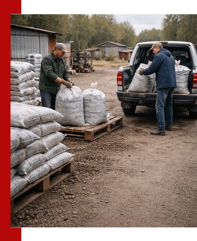 Купить конский навоз в мешках с доставкой в Сасове