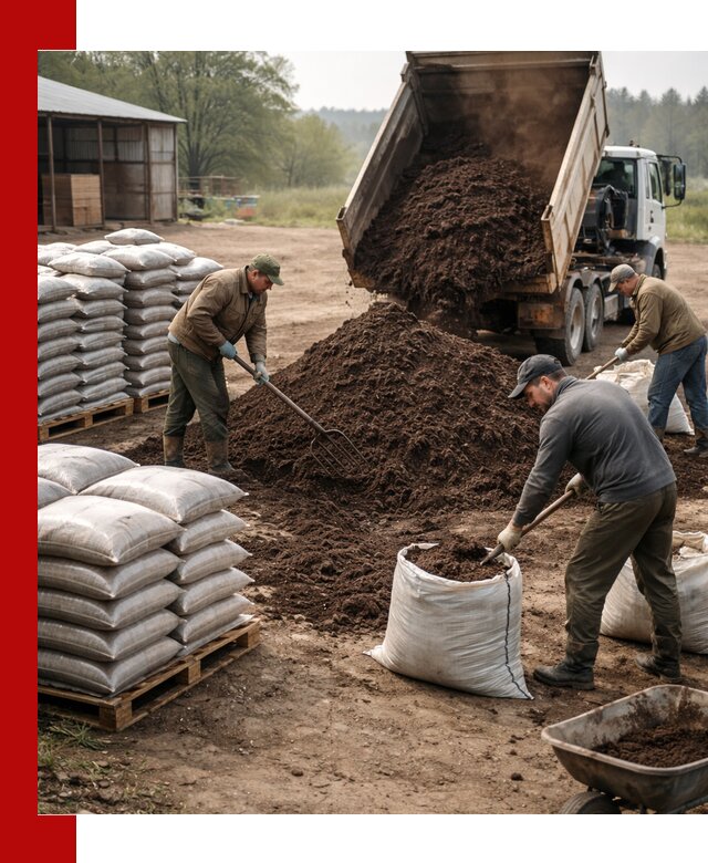 Доставка компоста оптом и в розницу в Сасове