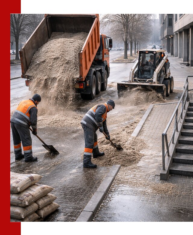Поставка противогололедных материалов в Сасове