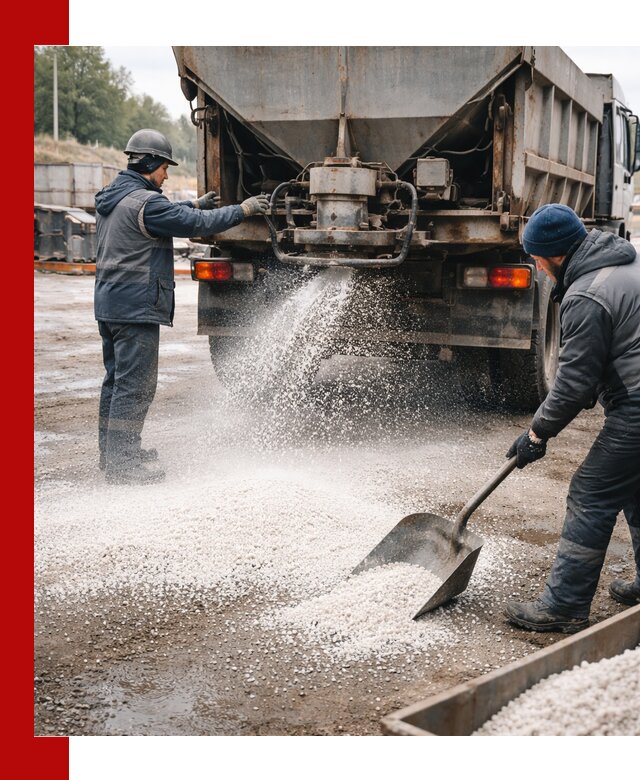 Доставка и продажа хлористого кальция в Сасове