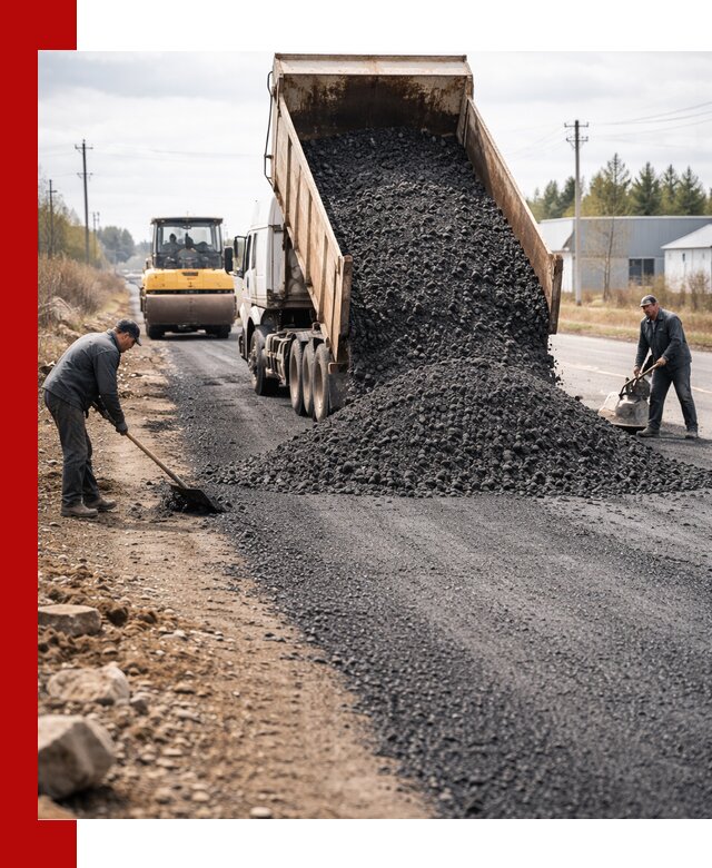Асфальтовая крошка для дорог в Сасове — поставка и доставка