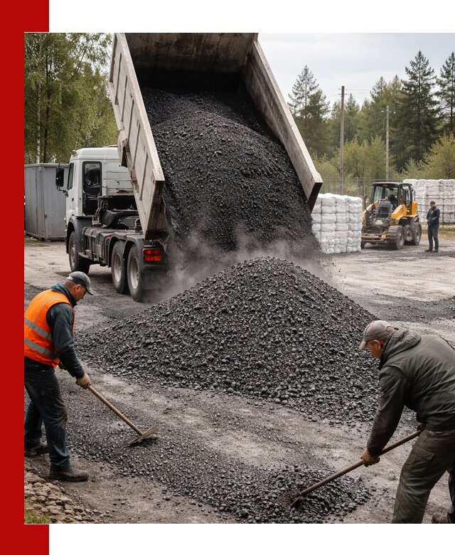 Доставка и продажа асфальтного гранулята в Сасове