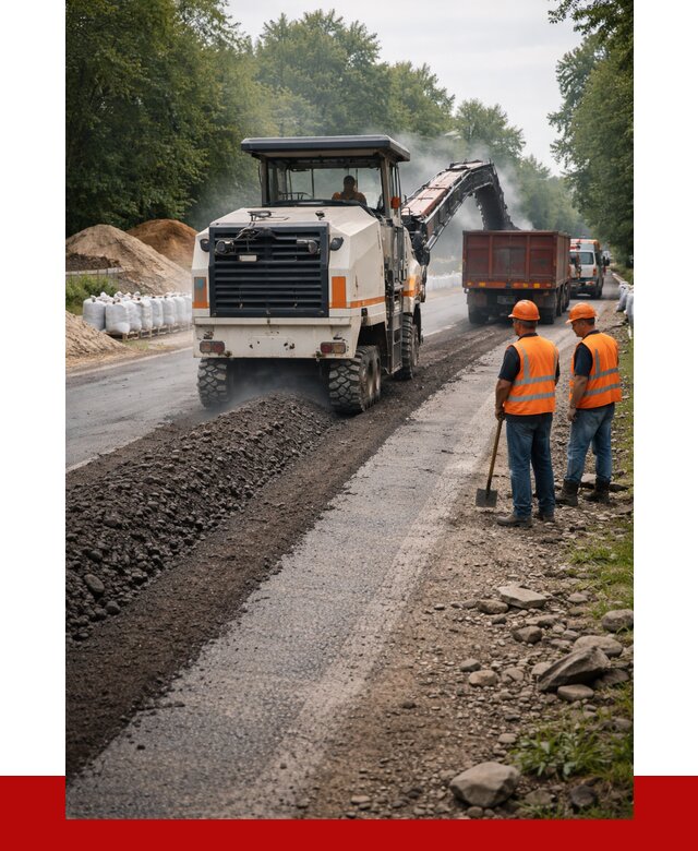 Фрезерованный асфальт в Сасове от 2223 р./куб. | ПРОНЕРУДСсв