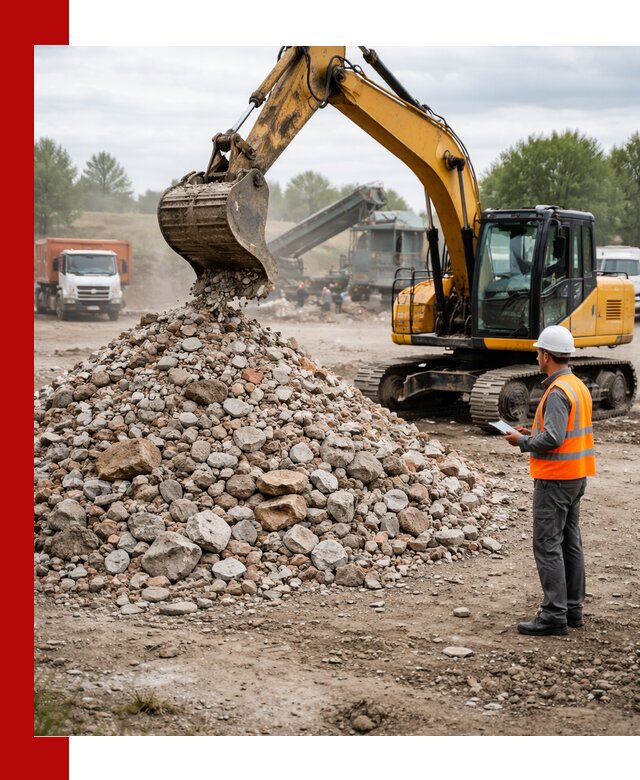 Доставка и вывоз строительного боя в Сасове