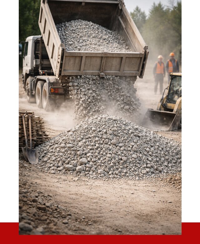Купить дробленый бетон в Сасове от 1718 р./куб | ПРОНЕРУДСсв
