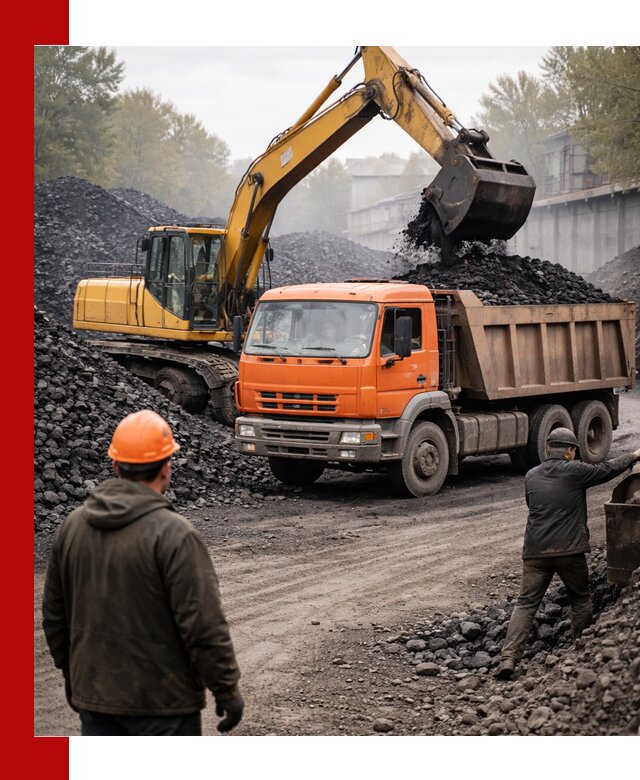 Доставка угля автотранспортом в Сасове быстро и выгодно