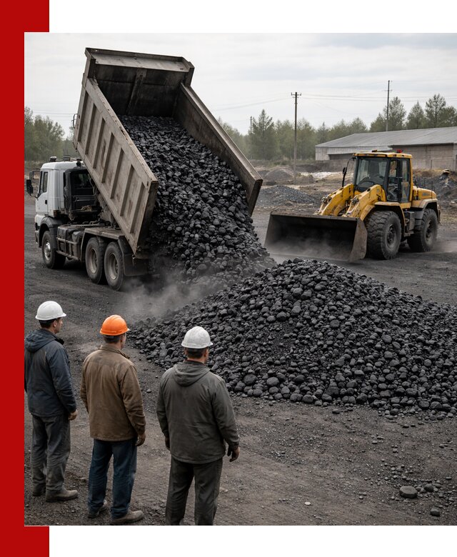 Доставка угля антрацита в Сасове с самосвалами и погрузкой