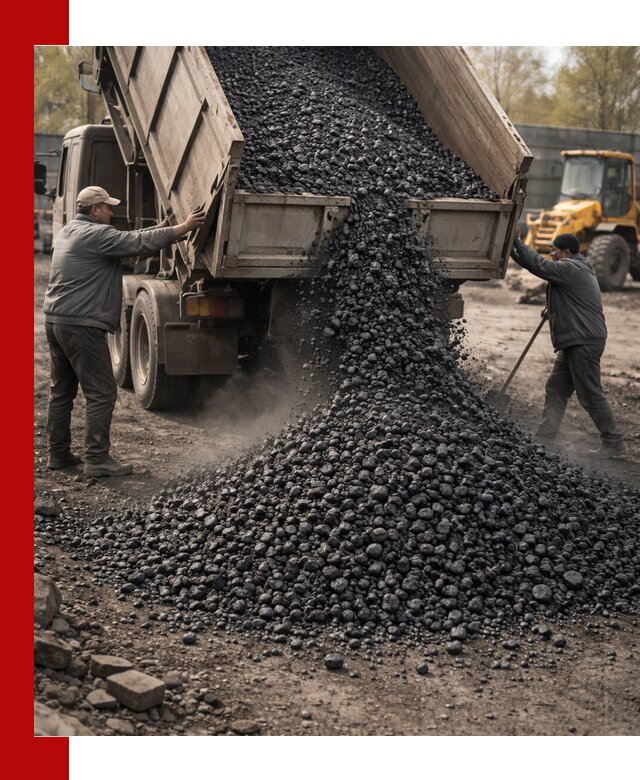 Доставка угля семечка самосвалами в Сасове