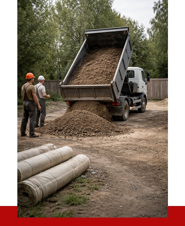 Доставка сыпучих материалов самосвалом в Сасово от 4244 р. | ПРОНЕРУДСсв