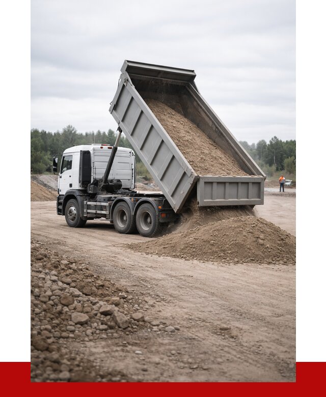 Доставка самосвалом 15 кубов в Сасове от 6568 руб. | ПРОНЕРУДСсв