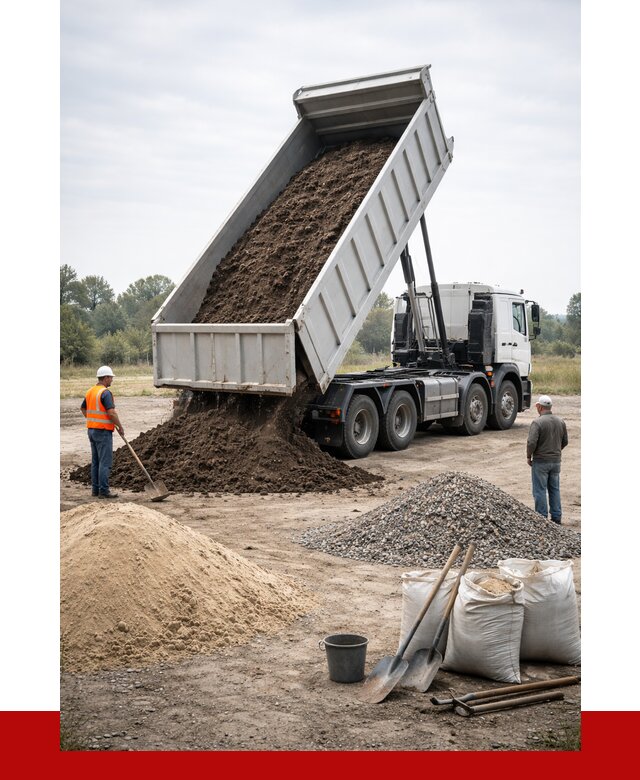 Доставка самосвалом 30 кубов в Сасове от 8589 р. | ПРОНЕРУДСсв