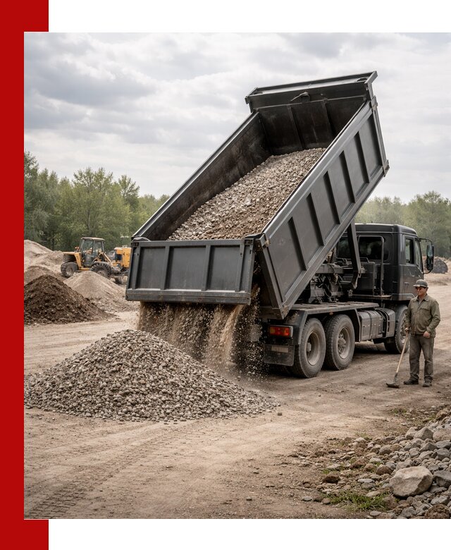 Доставка самосвалом 30 м3 по выгодным ценам в Сасове