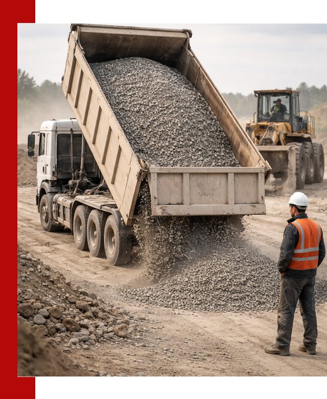 Доставка самосвалом 40 кубов цемента и сыпучих в Сасове