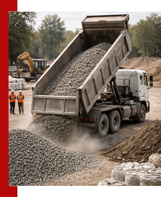 Аренда самосвала в Сасове для доставки сыпучих и нерудных материалов