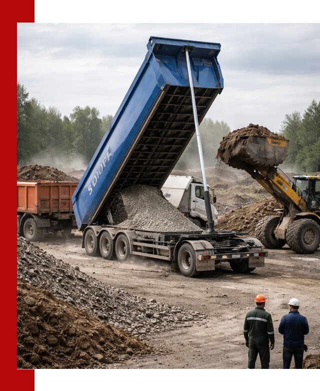 Аренда тонар 40 тонн в Сасове с доставкой материалов