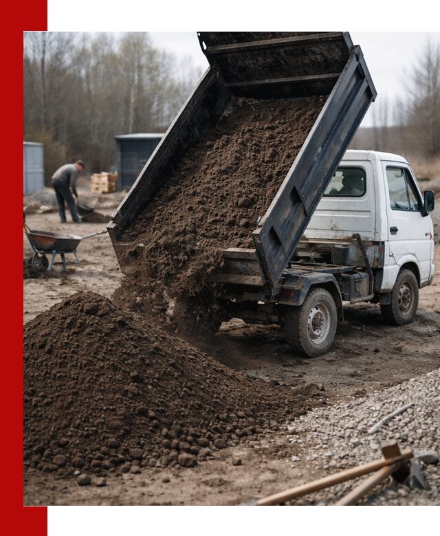 Аренда минисамосвала в Сасове для доставки сыпучих материалов