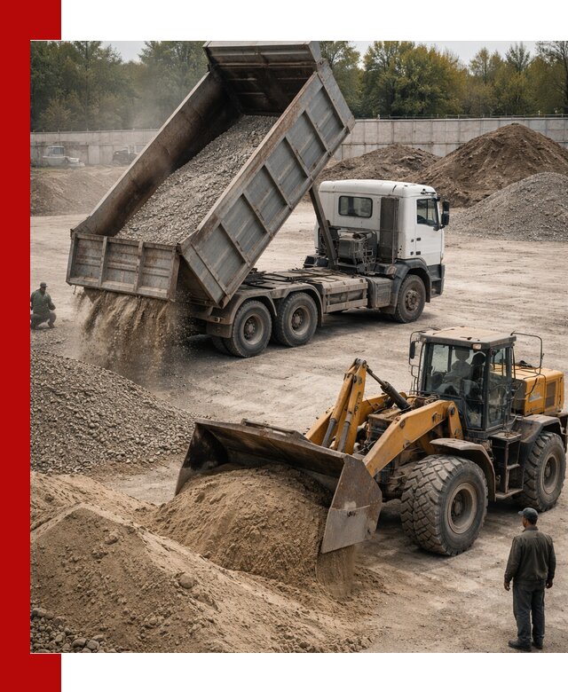 Перевозка сыпучих грузов самосвалами и бортовыми в Сасове