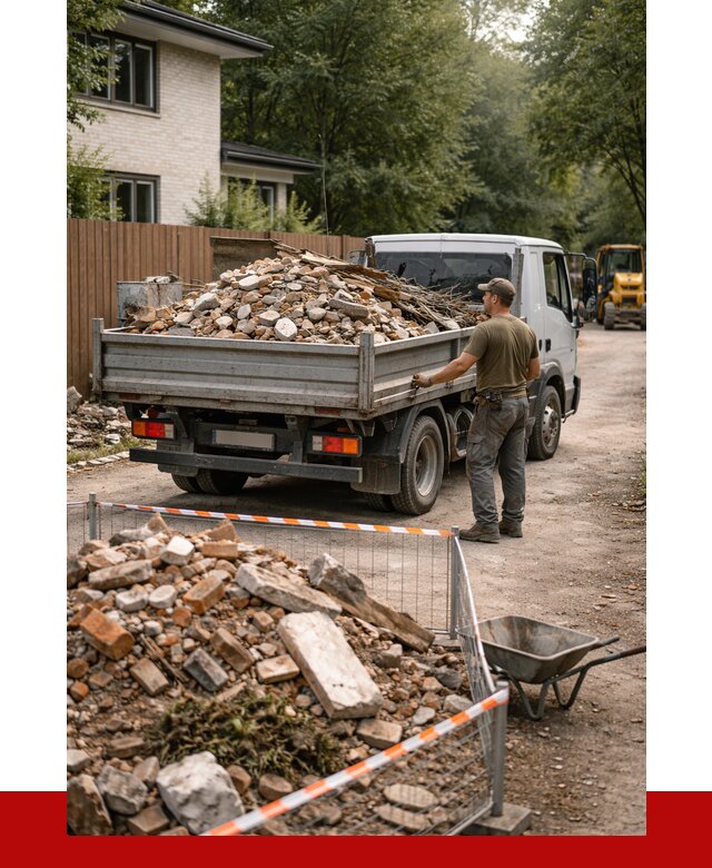 Вывоз строительного мусора с погрузкой в Сасове от 7579 р | ПРОНЕРУДСсв