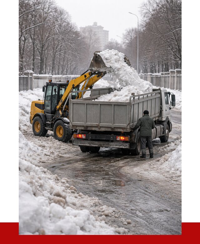 Вывоз снега с погрузкой в Сасове от 3537 р. ПРОНЕРУДСсв