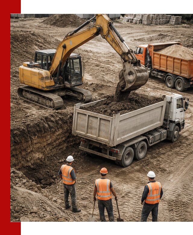 Разработка грунта для строительства и благоустройства в Сасове