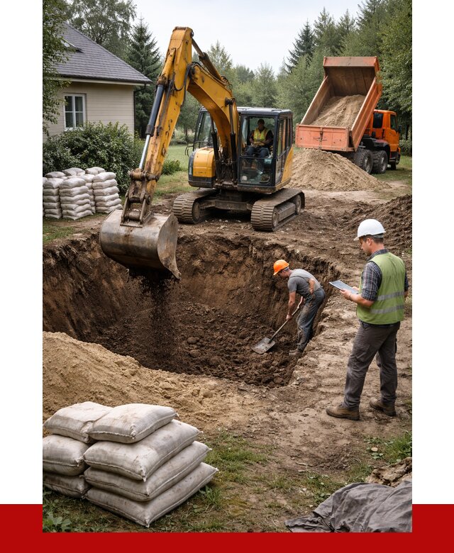 Рытье котлована в Сасове быстро от 4547 р. ПРОНЕРУДСсв
