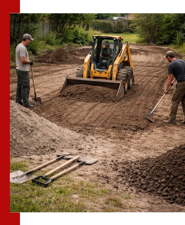 Планировка участка грунтом с вывозом и доставкой в Сасове
